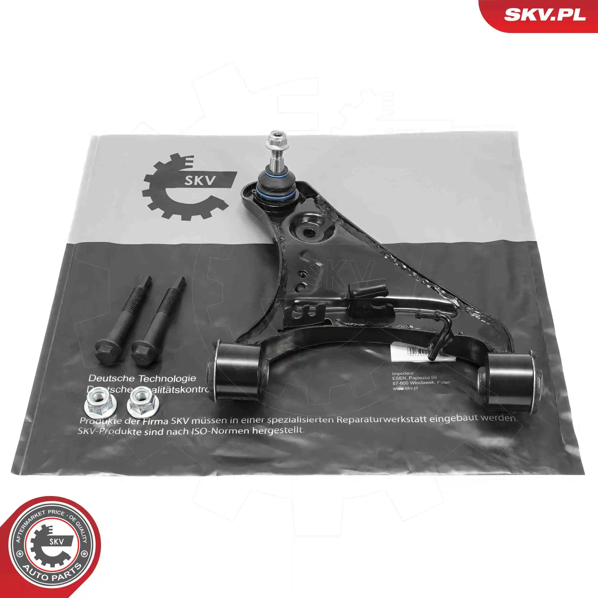 Control/Trailing Arm, wheel suspension